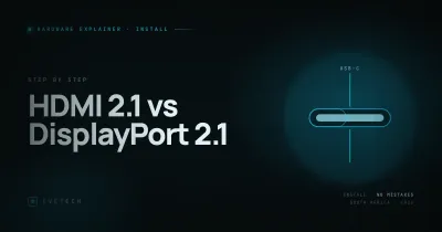 HDMI 2.1 vs DisplayPort 2.1 — Which Cable for Gaming (South Africa, 2026)