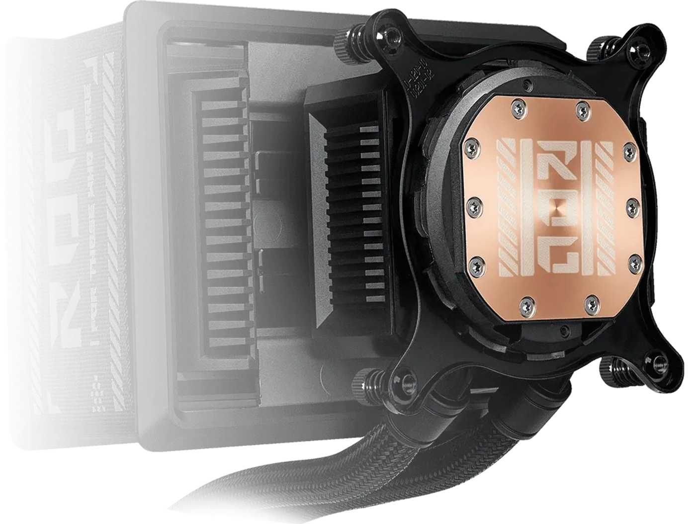 ROG Ryuo IV powerful pump ensuring CPU temperature control