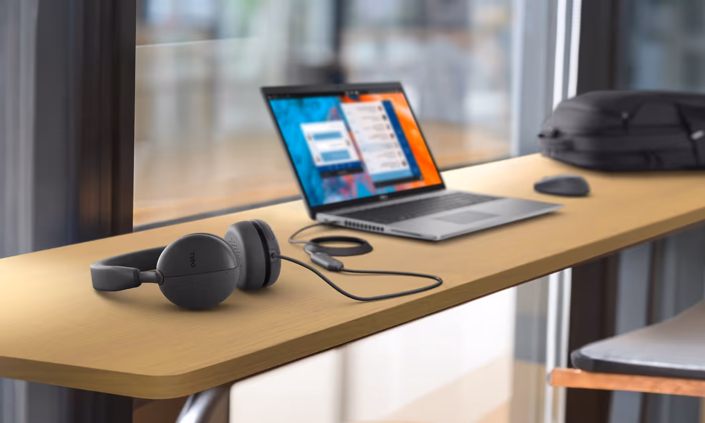 Adjustable headband and memory foam cushions for comfortable conferencing