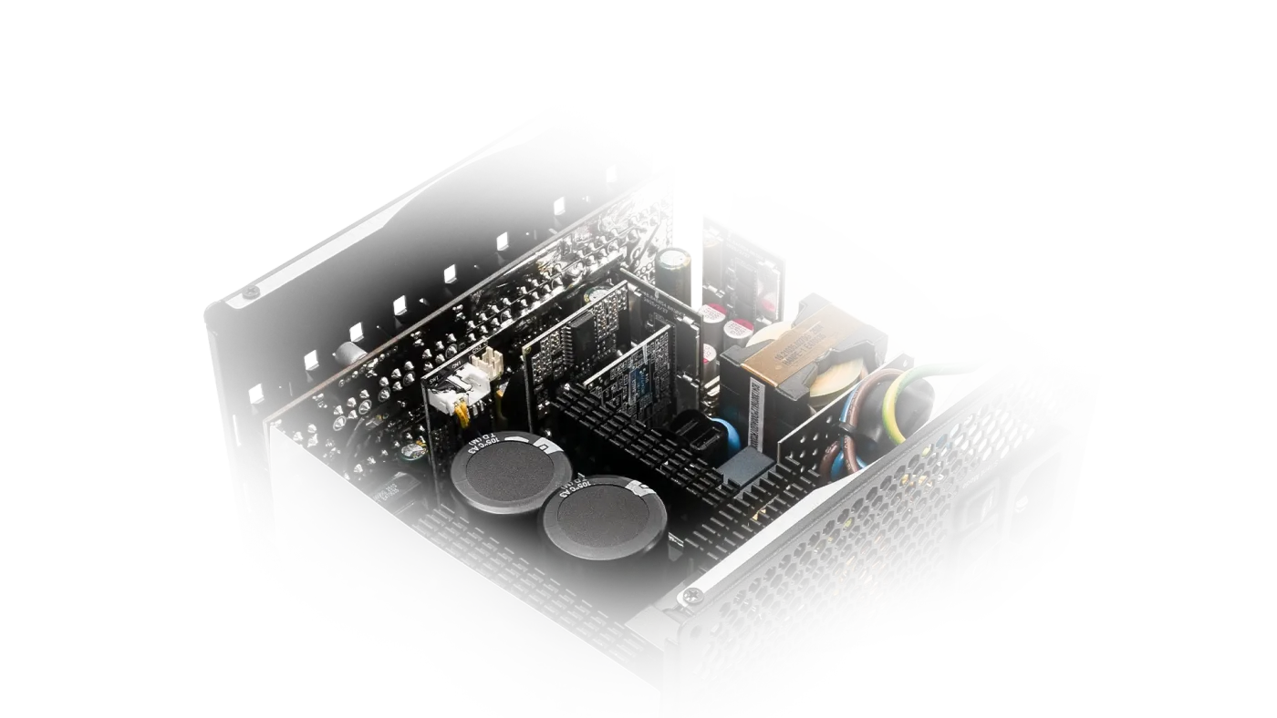 Internal circuit layout featuring LLC resonance and DC to DC structure