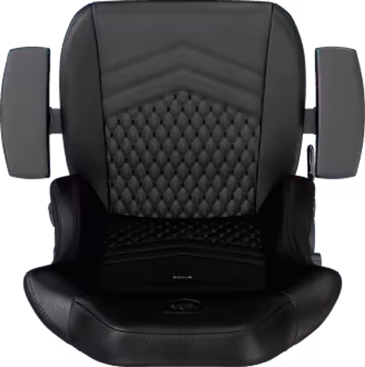 Construction components of the HERO chair including steel frame and premium cold foam padding