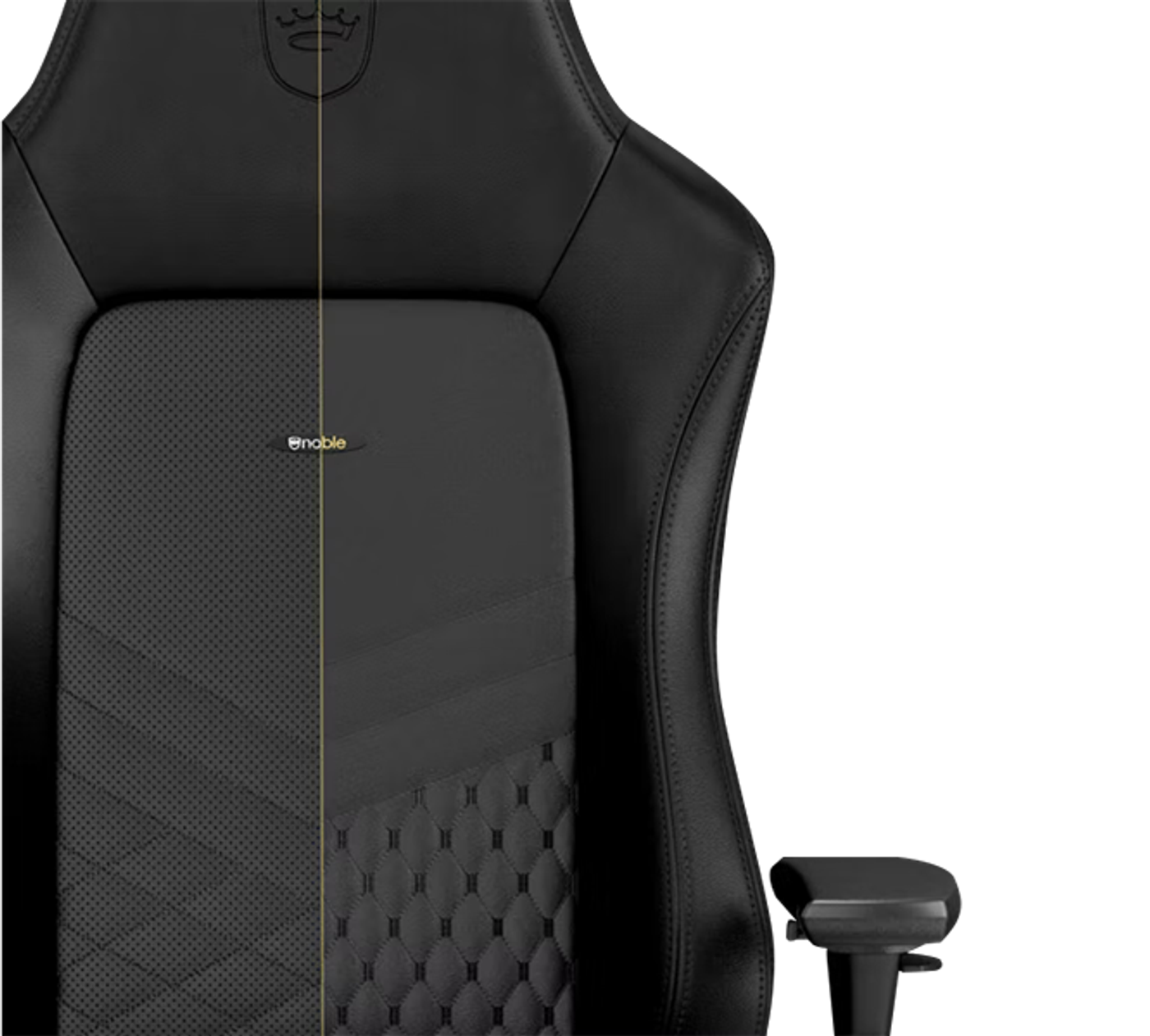 Noblechairs HERO series available in both real leather and premium PU leather finishes
