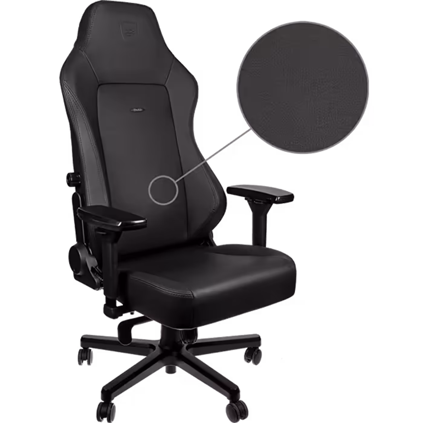 Precision machine-only manufacturing process used for the Noblechairs HERO Black Edition