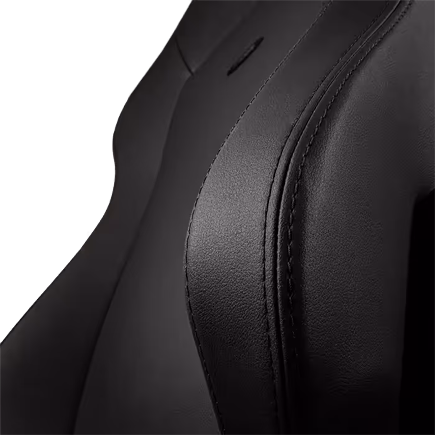 Close up of the enhanced 4D armrest design for maximum support