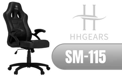 HHGears SM 115 Gaming Chair Black HHGears SM 115 Gaming Chair Black - Image 1