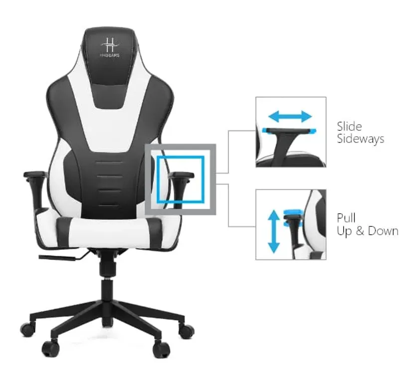 Adjustable armrests of HHGears XL-300 Gaming Chair