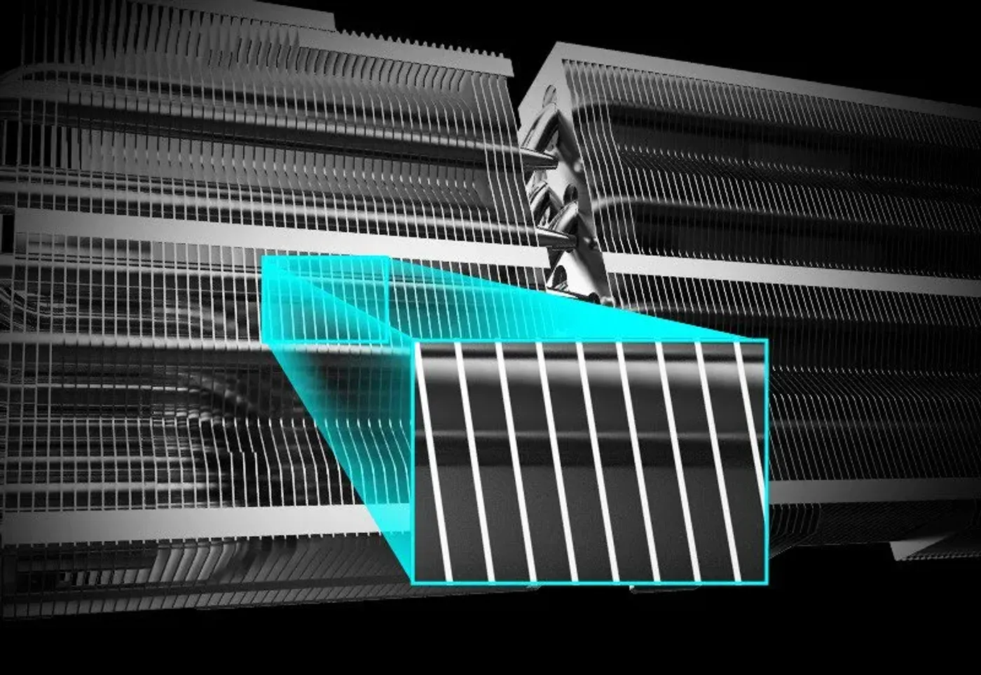 High-density metal welding for heat dissipation