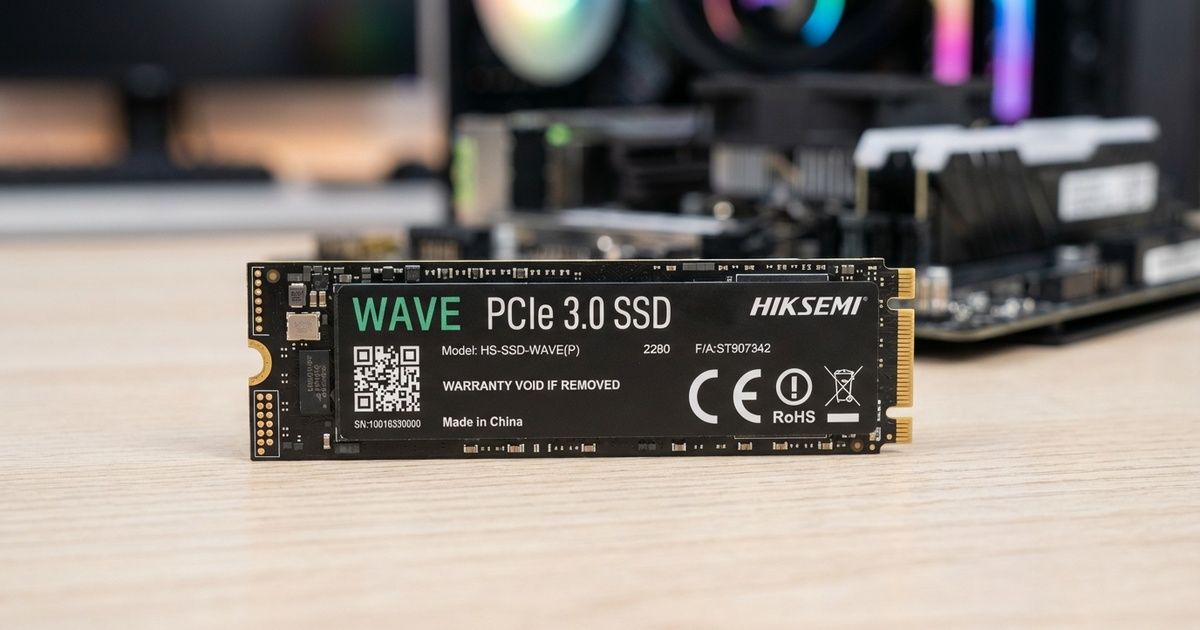 Hiksemi Wave P 256GB NVMe SSD — Up to 2280MB/s | Evetech
