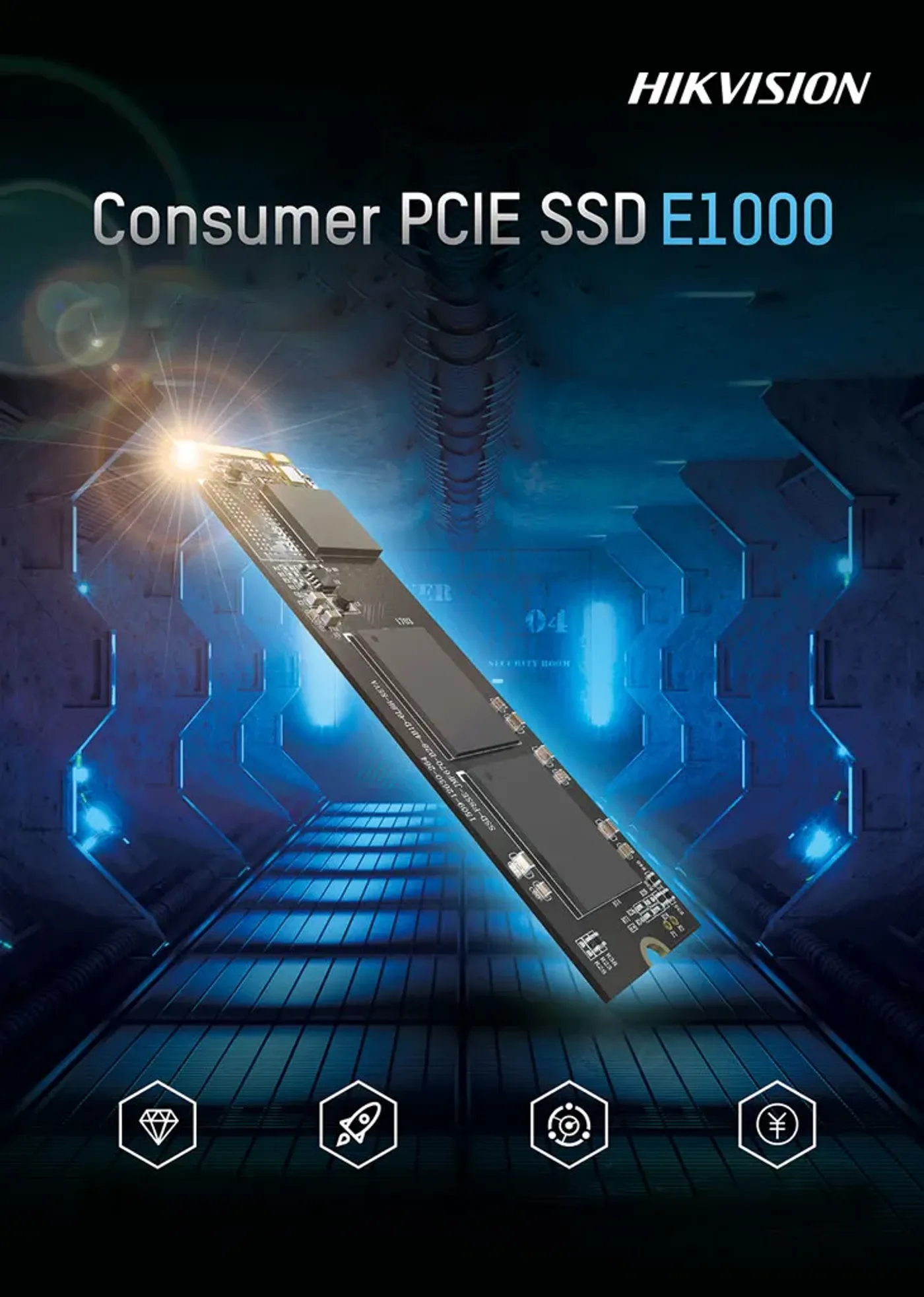 Hikvision E1000 512GB NVMe SSD