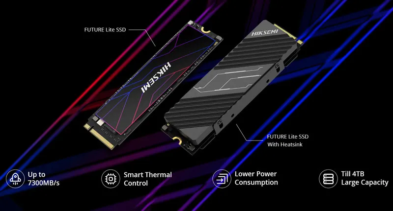 Hikvision Future Lite 1TB PCIe Gen4 NVMe SSD — 7,100MB/s | Evetech