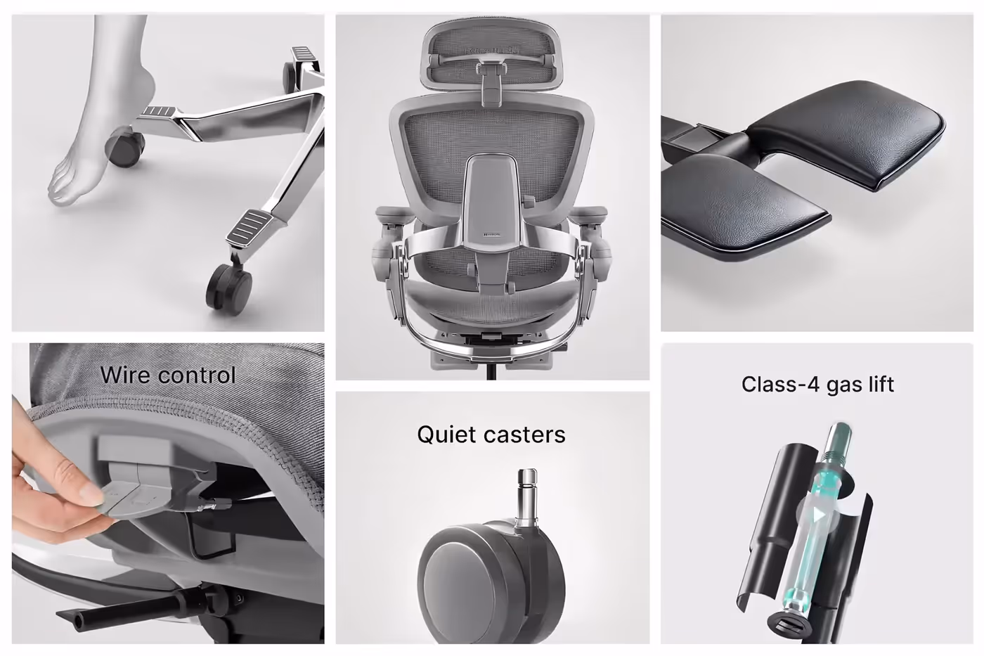 Video demonstrating the dual-axis pivot and 95-degree flip-up motion of the BiPivot 5D Armrests.