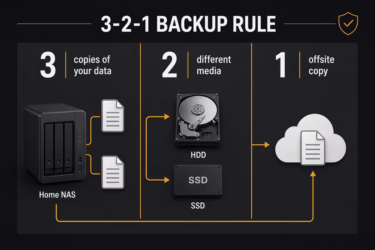 The 3-2-1 backup rule