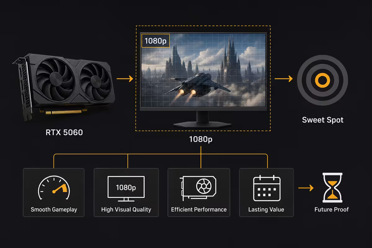 RTX 5060 spec realism for 2026