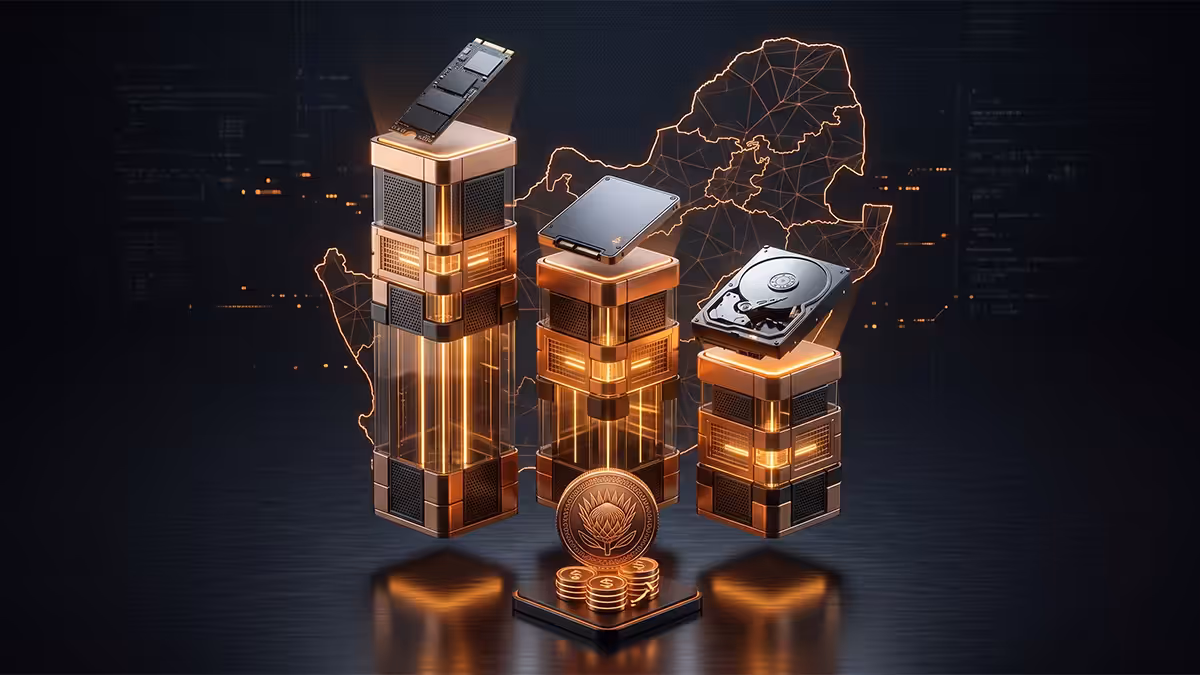 SA storage pricing per gigabyte