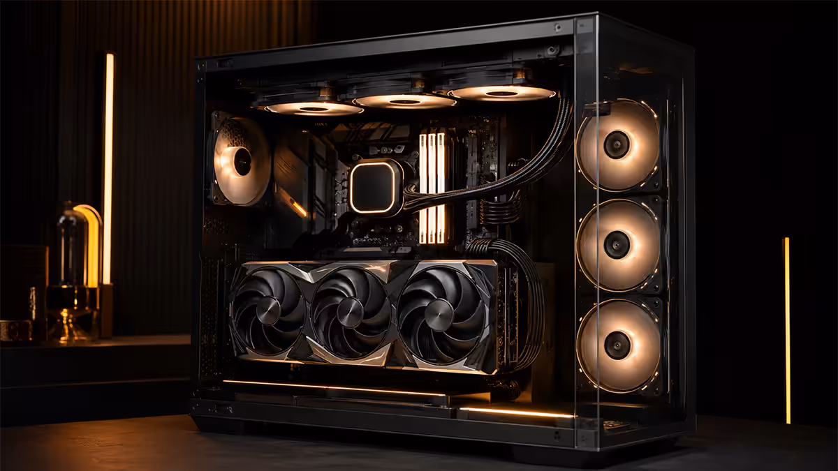 High-end gaming PC build