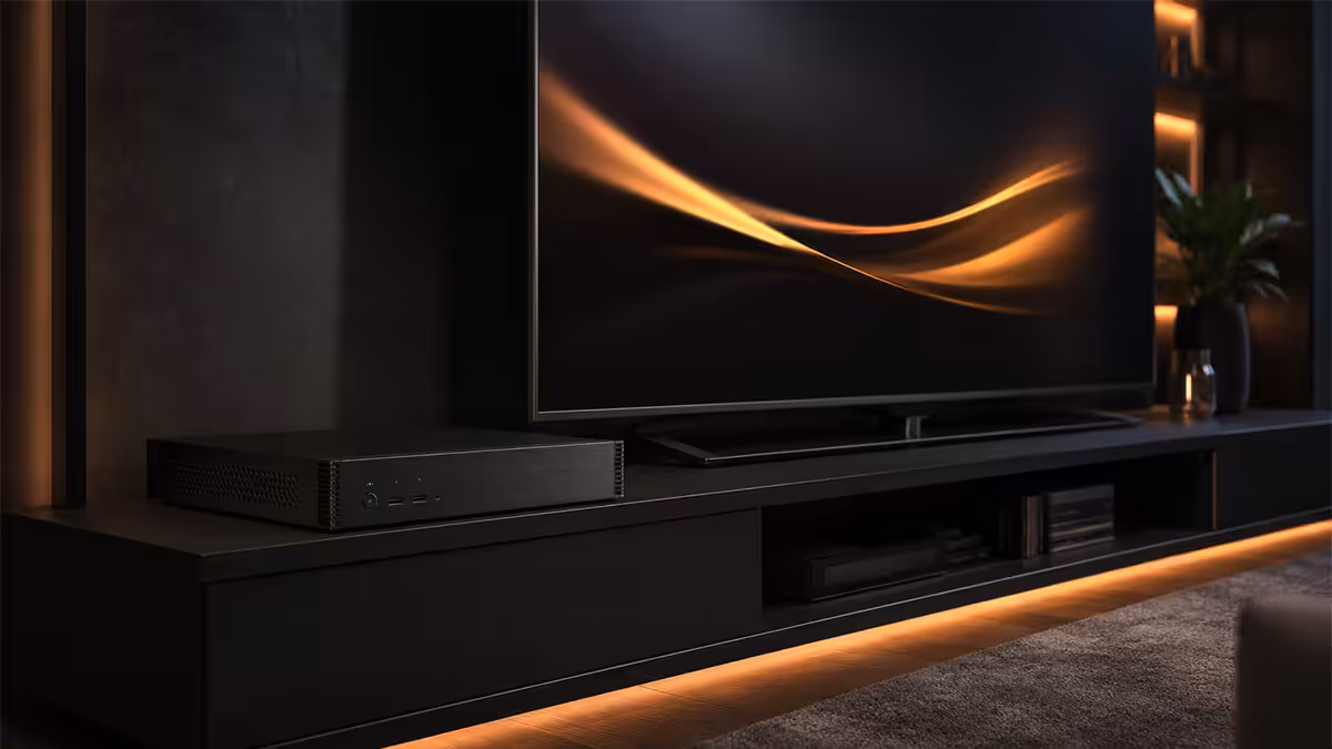 Home theatre PC setup