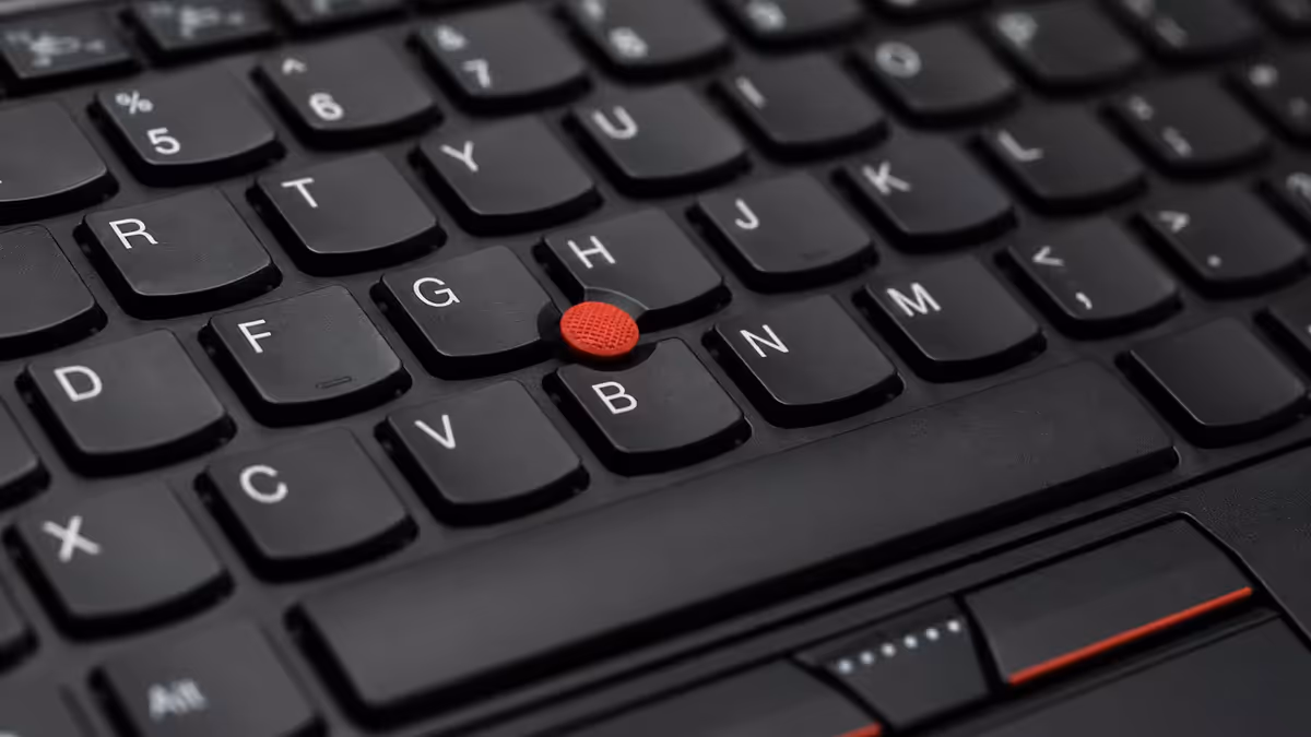 Keyboard close-up