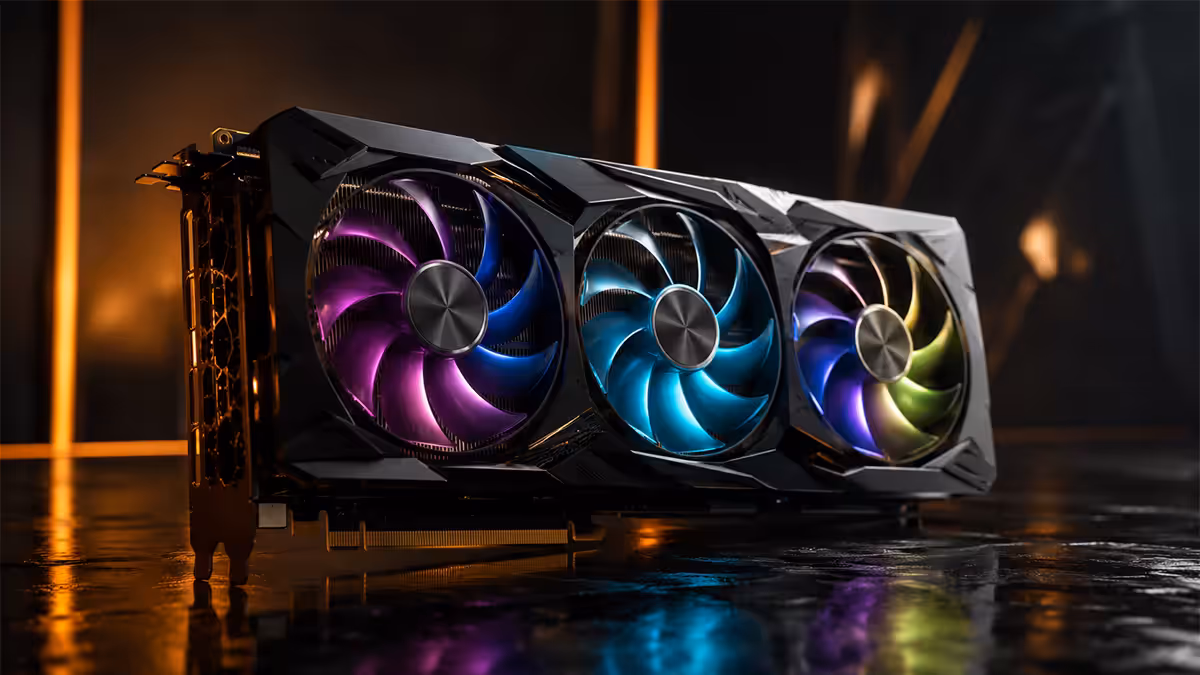 Modern gaming graphics card
