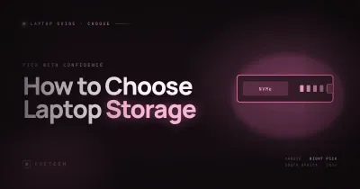 How to Choose Laptop Storage — SSD Size Guide (South Africa, 2026)