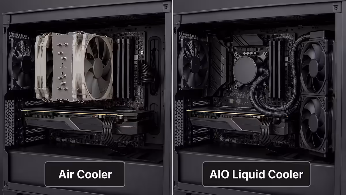 Air vs AIO side-by-side comparison