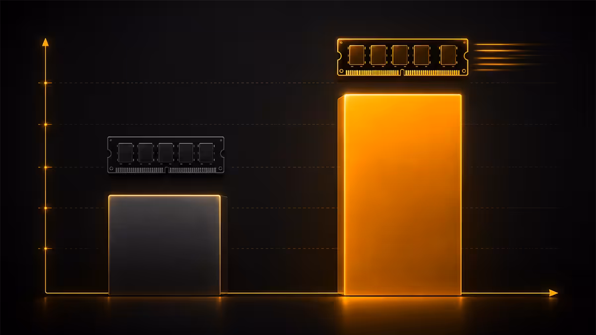 JEDEC vs XMP RAM speed chart