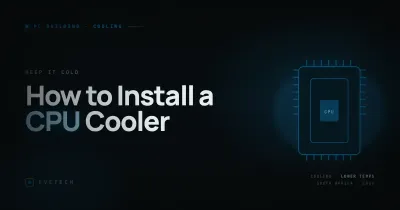 How to Install a CPU Cooler — Tower & AIO Step-by-Step (South Africa, 2026)