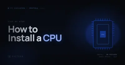 Install a CPU: Intel & AMD Guide SA