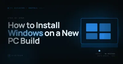 How to Install Windows on a New PC Build (South Africa, 2026)