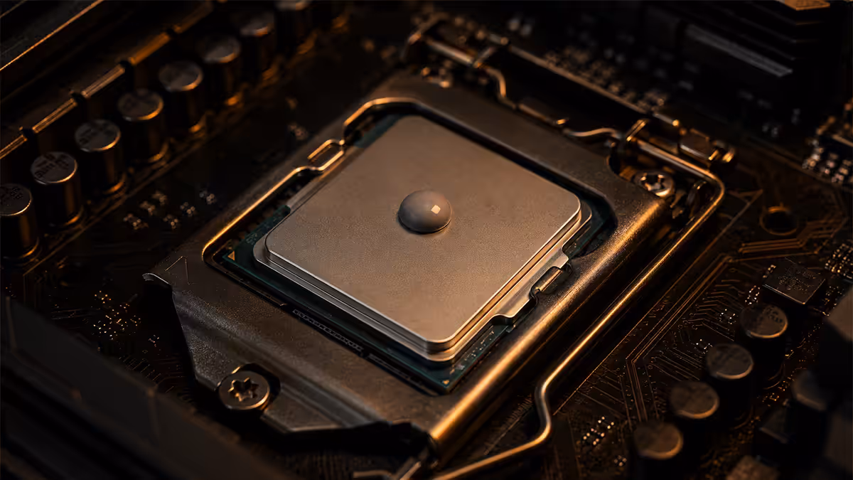 Applying CPU thermal paste