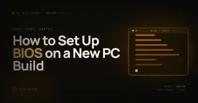 How to Set Up BIOS on a New PC Build — First Boot Guide (South Africa, 2026)