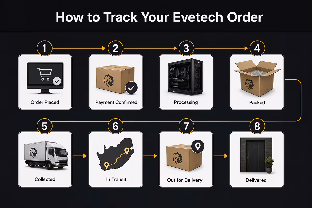 The eight stages of your order lifecycle