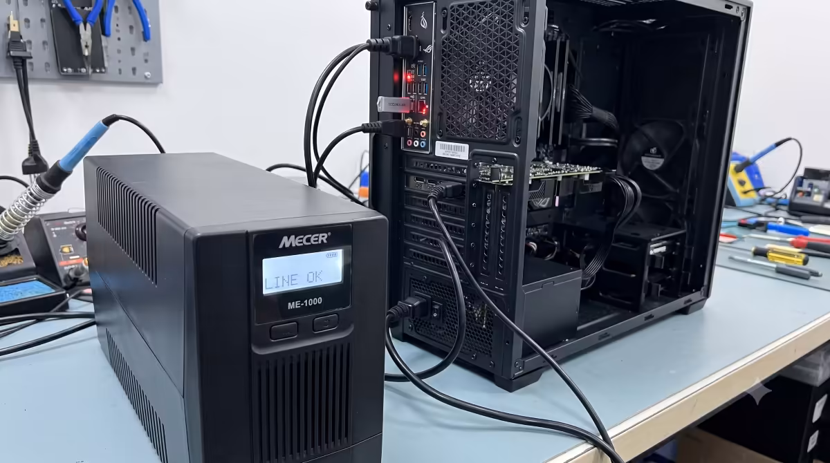 UPS during BIOS flash