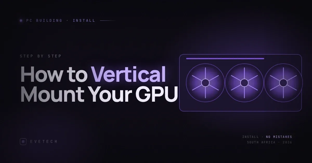 Undervolt Your GPU for Better Temps SA | Evetech