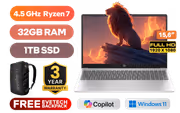 HP 15-fc0044ni 32GB/1TB Ryzen 7 - image 1