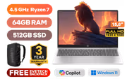 HP 15-fc0044ni 64GB/512GB Ryzen 7 - image 1