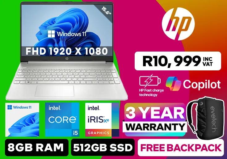 HP Laptop 8Y7B6EA core i5 with 8gb-ram & 512GB SSD