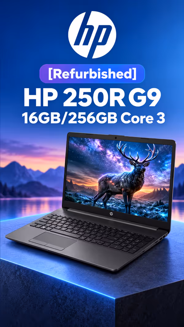 [Refurbished] HP 250R G9 16GB/256GB Core 3