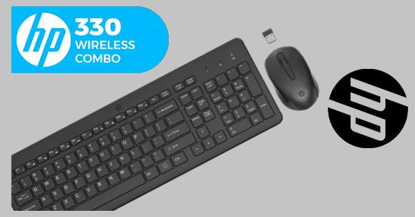 HP 330 Wireless Keyboard and Mouse Combo Optimal Performance and