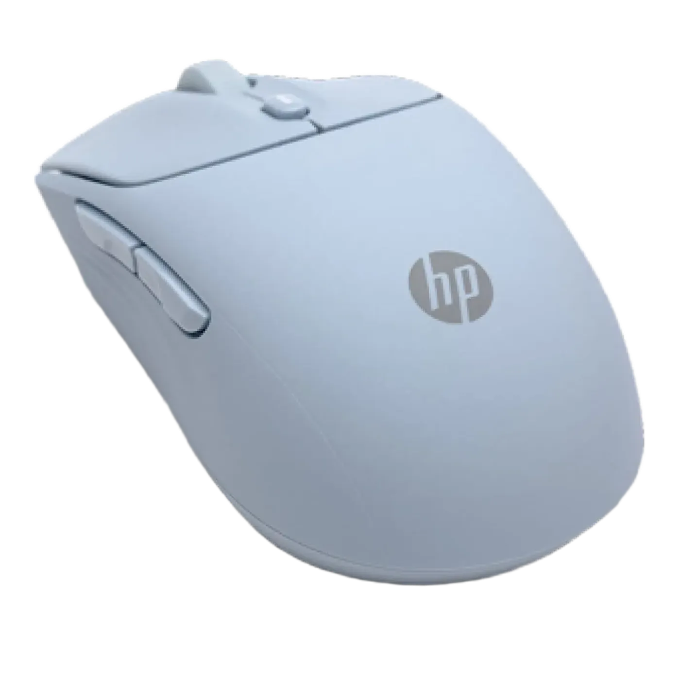 HP 400 Quiet Wireless Mouse with 2D scroll wheel for vertical and horizontal scrolling.