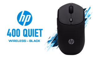 HP 400 Quiet Wireless Mouse - Silent, Bluetooth/2.4G - image 1