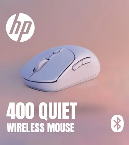 HP 400 Quiet Wireless Mouse Purple AZ7B7AA