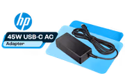 HP 45W USB-C AC Adapter Universal Notebook Tablet Charger - image 1