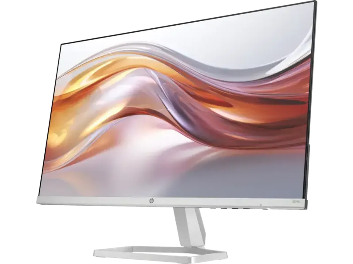 Slim 3-sided borderless profile of the HP 524SF G5 gaming monitor