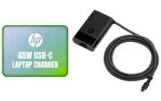 HP 65W USB-C Charger 671R2AA – Compact Laptop Adapter - image 1