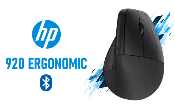HP 920 Ergonomic Vertical Wireless Mouse (6H1A4AA) - image 1 HP 920 Ergonomic Vertical Wireless Mouse (6H1A4AA) - image 1