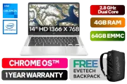 HP Chromebook 14a-na1001ni Dual Core Laptop - image 1