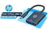 HP DHC-CT201 USB-C to VGA Adapter 1080p - Stable Video - image 1