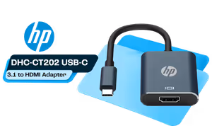 HP DHC-CT202HP USB-C 3.1 to HDMI Adapter — 4K Stable Display - image 1