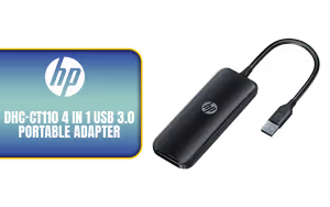 HP DHC CT110 4 in 1 USB 3 0 Portable Adapter HP DHC CT110 4 in 1 USB 3 0 Portable Adapter - Image 1