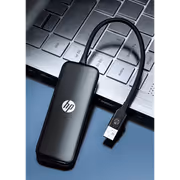 HP DHC-CT110 4-in-1 USB 3.0 Adapter — 4-Port High-Speed Hub - image 4
